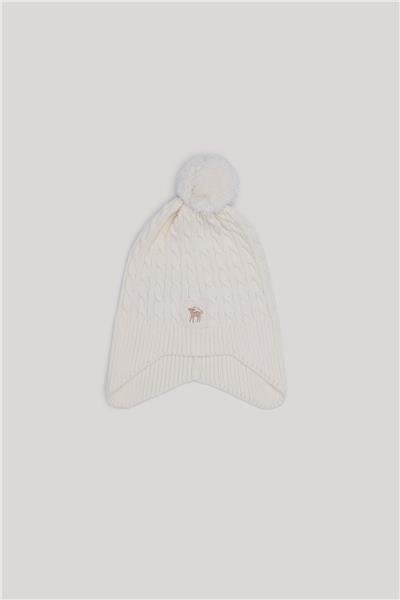 Layette Kız Bebek Ekru Bere