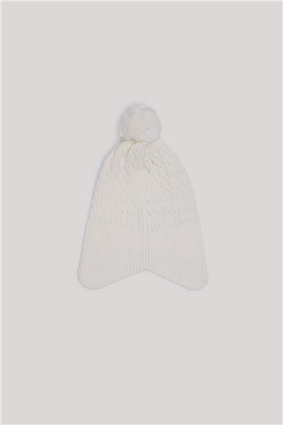 Layette Kız Bebek Ekru Bere