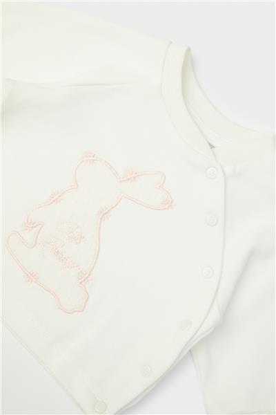 Layette Kız Bebek Ekru Bluz