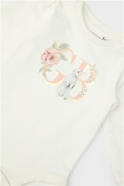 Layette Kız Bebek Ekru Body