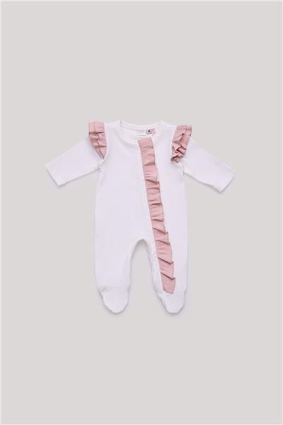 Layette Kız Bebek Ekru Body