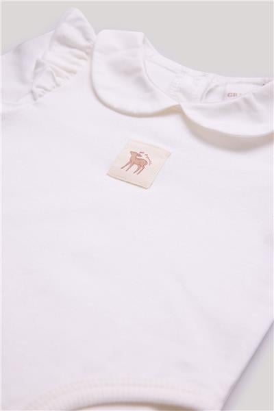 Layette Kız Bebek Ekru Body