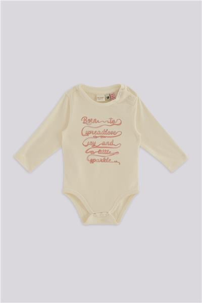 Layette Kız Bebek Ekru BodyLayette Kız Bebek Ekru Body