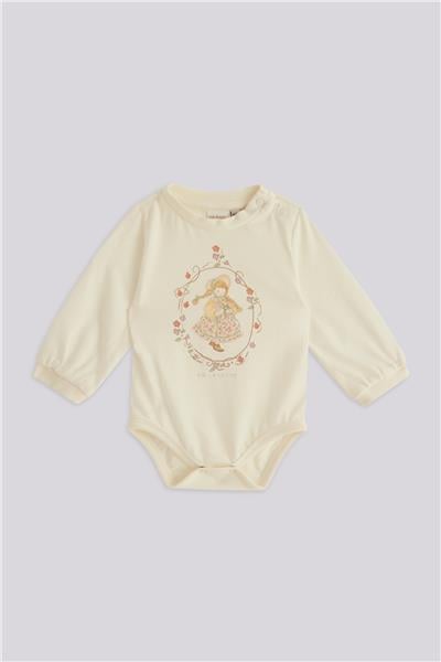 Layette Baby Girl Ecru BodyLayette Baby Girl Ecru Body