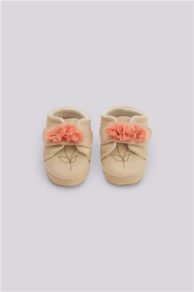 Layette Kız Bebek Ekru PatikLayette Kız Bebek Ekru Patik