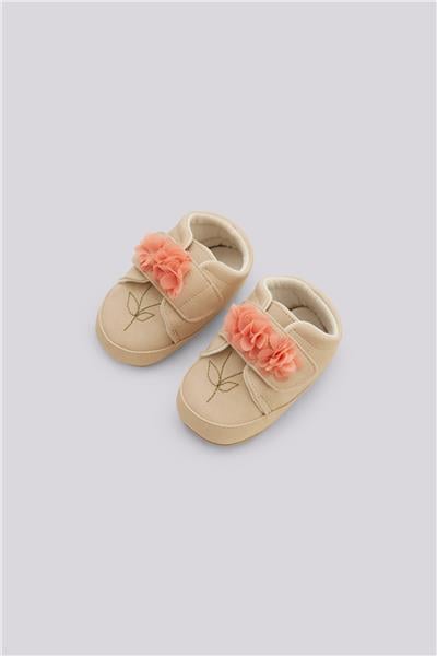 Layette Kız Bebek Ekru PatikLayette Kız Bebek Ekru Patik