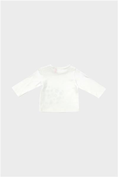 Layette Kız Bebek Ekru T-Shirt