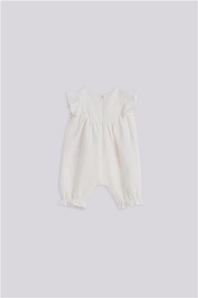 Layette Kız Bebek Ekru TulumLayette Kız Bebek Ekru Tulum