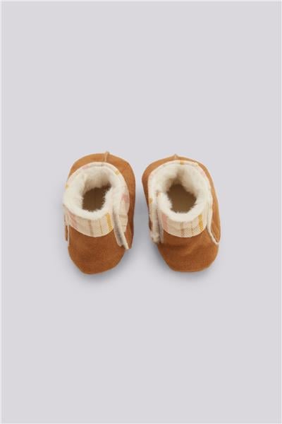 Layette Kız Bebek Kahve PatikLayette Kız Bebek Kahve Patik