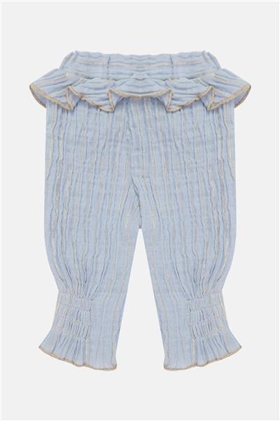 Layette Kız Bebek Mavi Eşofman Altı