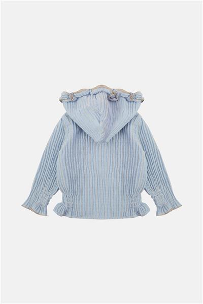 Layette Kız Bebek Mavi Eşofman Üstü