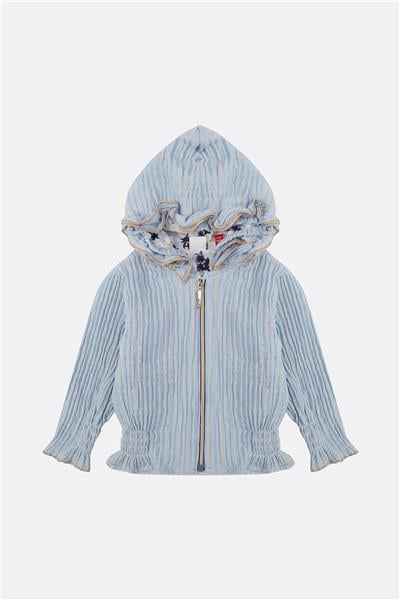 Layette Kız Bebek Mavi Eşofman Üstü