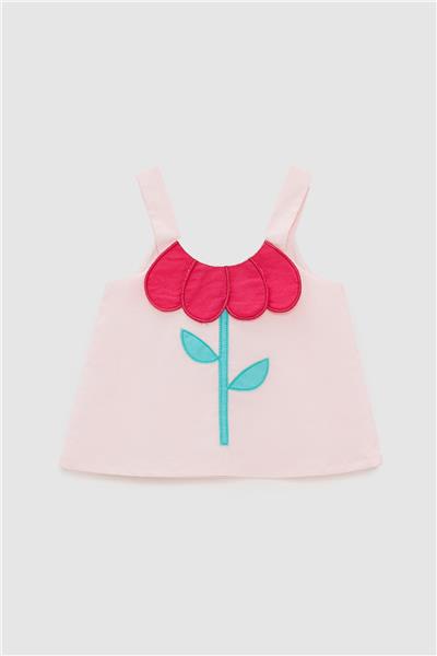 Layette Kız Bebek Pembe Bluz