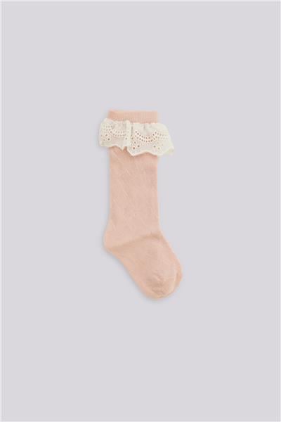 Layette Kız Bebek Pembe ÇorapLayette Kız Bebek Pembe Çorap