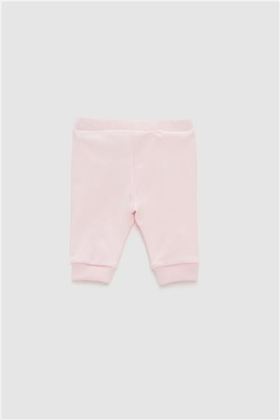 Layette Kız Bebek Pembe Eşofman Altı