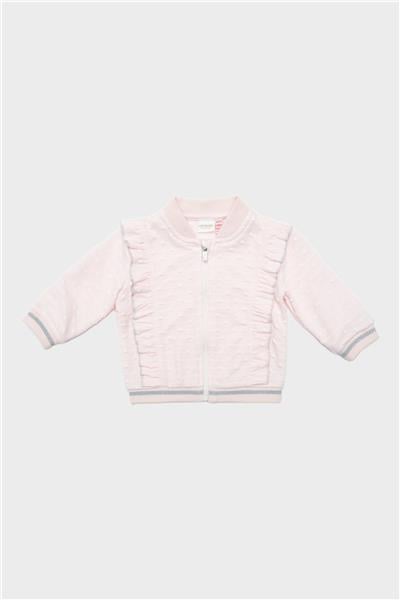 Layette Kız Bebek Pembe Eşofman Üstü