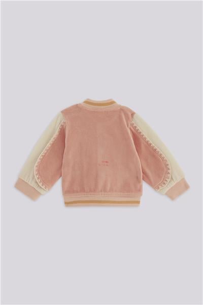Layette Kız Bebek Pembe Eşofman ÜstüLayette Kız Bebek Pembe Eşofman Üstü