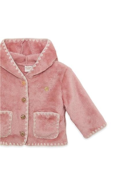 Layette Baby Girl Pink CardiganLayette Baby Girl Pink Cardigan