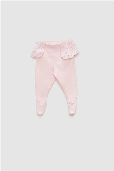Layette Kız Bebek Pembe Patikli Alt