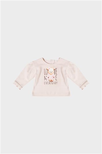 Layette Kız Bebek Pembe S-Shirt