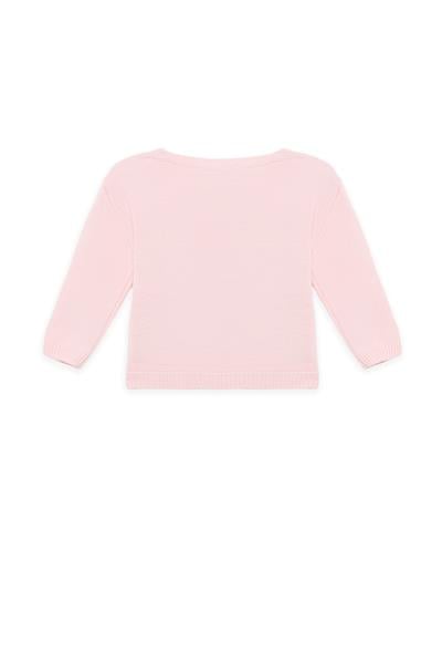 Layette Baby Girl Pink Knitwear SetLayette Baby Girl Pink Knitwear Set