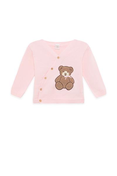 Layette Baby Girl Pink Knitwear SetLayette Baby Girl Pink Knitwear Set