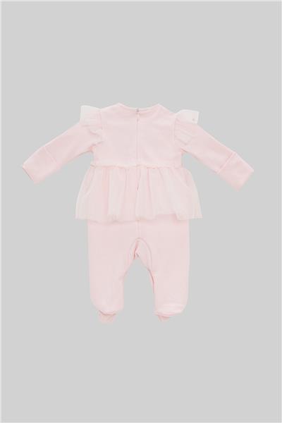 Layette Kız Bebek Pembe Tulum