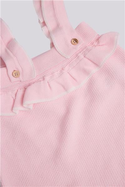 Layette Kız Bebek Pembe TulumLayette Kız Bebek Pembe Tulum