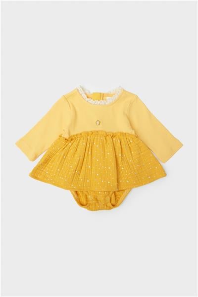 Layette Kız Bebek Sarı Bluz