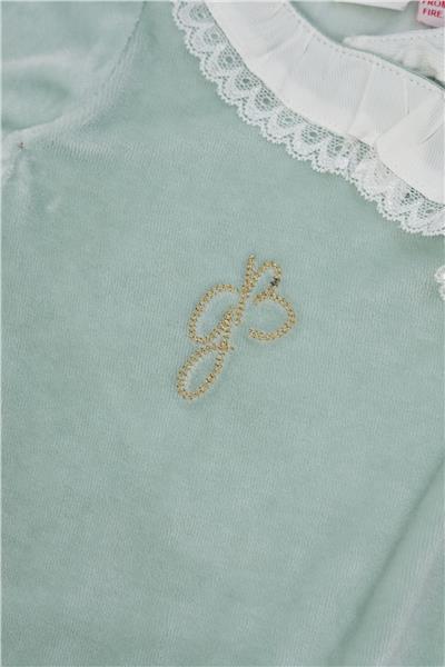 Layette Kız Bebek Yeşil 2li Tulum Takım