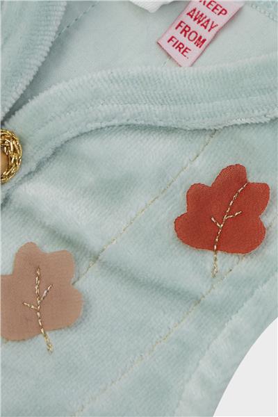 Layette Kız Bebek Yeşil Yelek