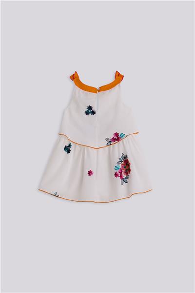 Lia Lea Kız Bebek Beyaz ElbiseLia Lea Kız Bebek Beyaz Elbise