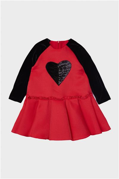 Lia Lea Kız Bebek Kırmızı Elbise