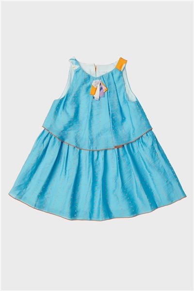 Lia Lea Kız Bebek Mavi Elbise