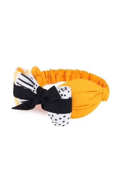 Lia Lea Kız Bebek Oranj Taç