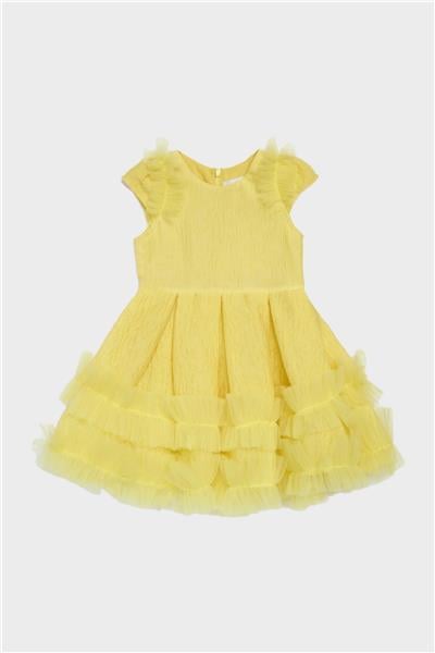 Lia Lea Kız Bebek Sarı Elbise