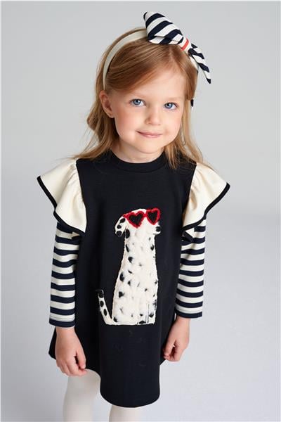 Lia Lea Kız Bebek Siyah ElbiseLia Lea Kız Bebek Siyah Elbise