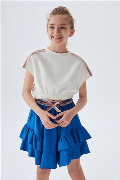 Lia Lea Kız Çocuk Beyaz T-Shirt
