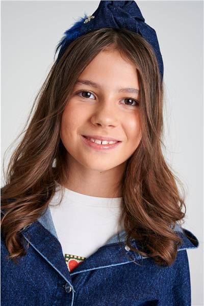 Lia Lea Kız Çocuk Lacivert TaçLia Lea Kız Çocuk Lacivert Taç