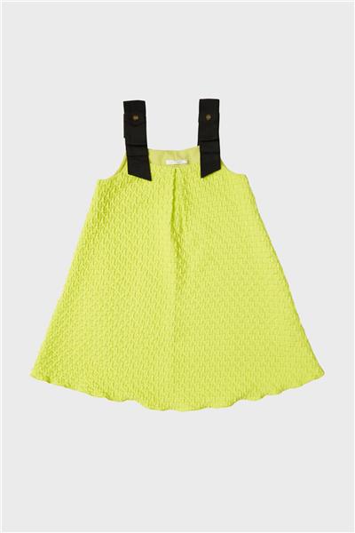 Lia Lea Kız Çocuk Lime Elbise