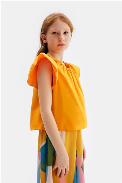 Lia Lea Kız Çocuk Oranj Bluz