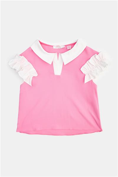 Lia Lea Kız Çocuk Pembe Bluz