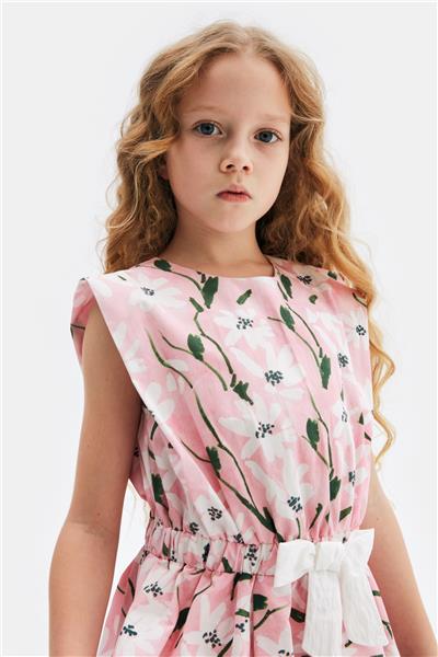 Lia Lea Kız Çocuk Pembe Elbise