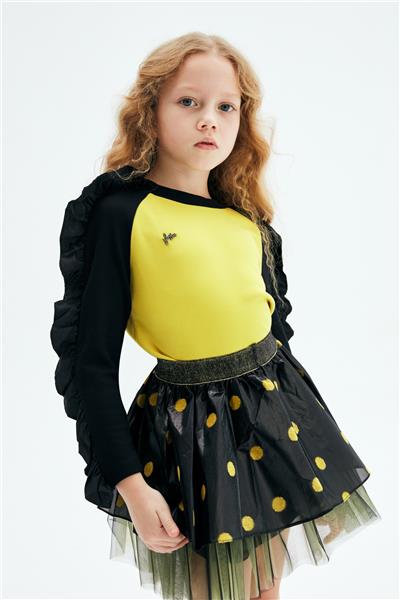 Lia Lea Kız Çocuk Sarı Bluz