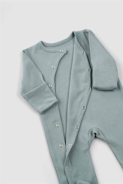 Little Gusto Unisex 3'lü Patikli Organik Pamuk Yenidoğan Tulum SetiLittle Gusto Unisex 3'lü Patikli Organik Pamuk Yenidoğan Tulum Seti