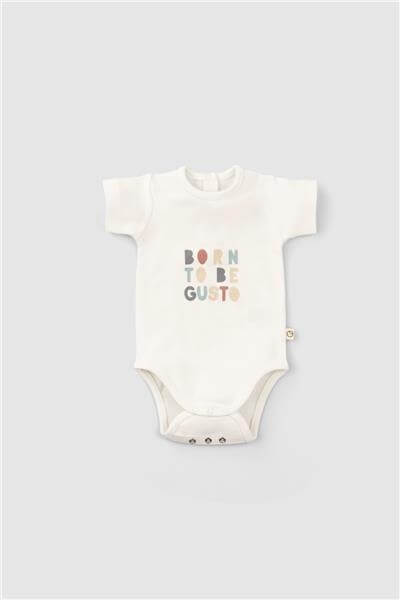 Little Gusto Unisex Desenli BodyLittle Gusto Unisex Desenli Body