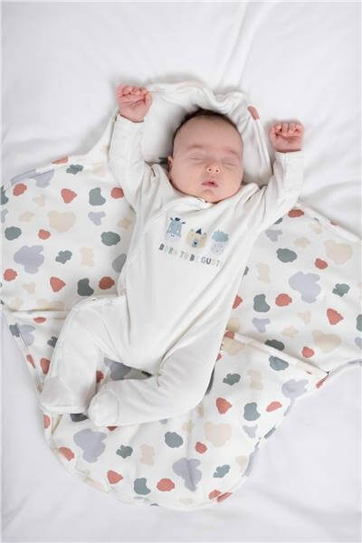 Little Gusto Unisex Desenli KundakLittle Gusto Unisex Desenli Kundak