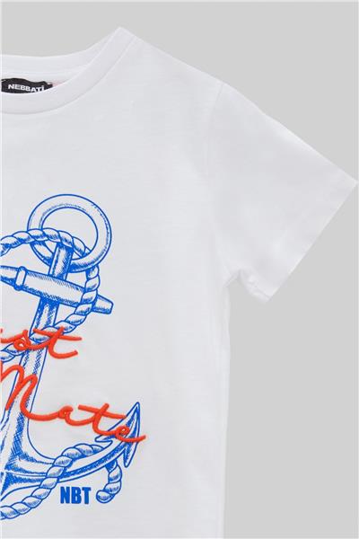 Nebbati Baba Beyaz T-Shirt