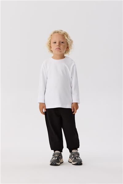 Nebbati Basic Erkek Bebek Beyaz T-Shirt