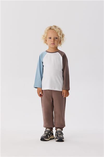 Nebbati Basic Erkek Bebek Renkli T-Shirt